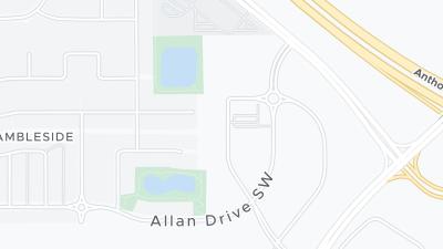 Hotel location map