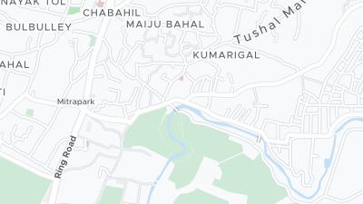 Hotel location map