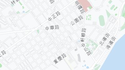 Hotel location map