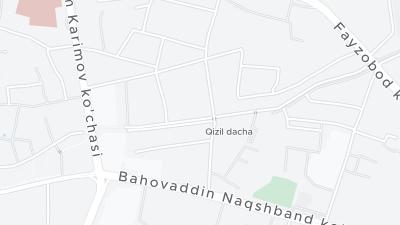 Hotel location map