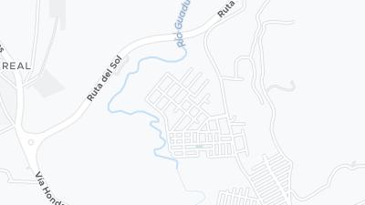 Mapa de localização do hotel