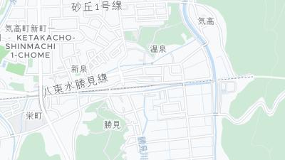 Mapa de localização do hotel