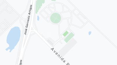 Kaart met de situering van het hotel