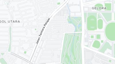 Mapa de localització de l'hotel