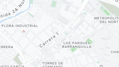 Mapa de localización del hotel