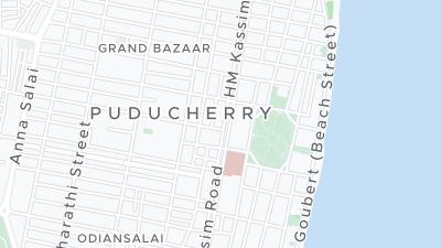 Hotel location map