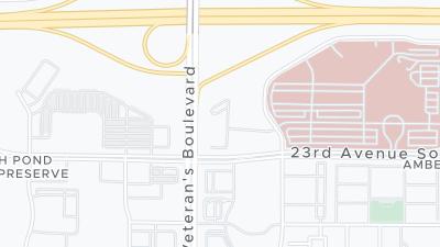 Hotel location map