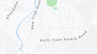 Mapa de localização do hotel