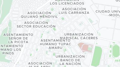 Mapa de localización del hotel