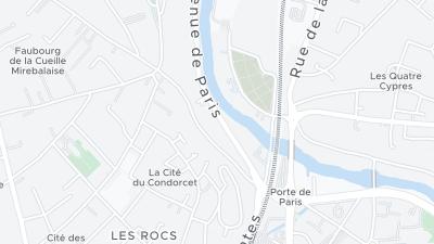 ホテル所在地マップ