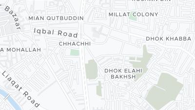 Hotel location map