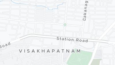 Mapa de localização do hotel