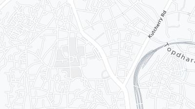 Mapa de localização do hotel