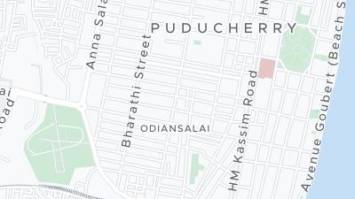 Hotel location map
