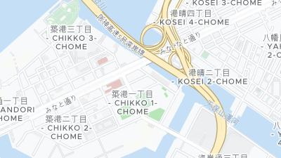 Kort over hotellets beliggenhed