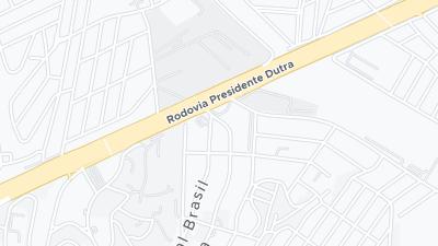 Mapa de localização do hotel