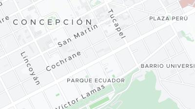 Mapa de localização do hotel