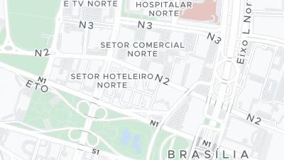 Hotel location map