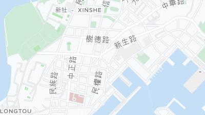 Hotel location map
