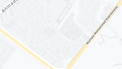 Hotel location map