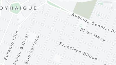 Hotel location map