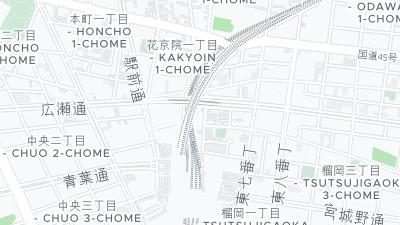 Mapa de localização do hotel