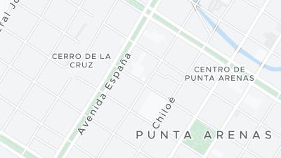 Mapa de localização do hotel