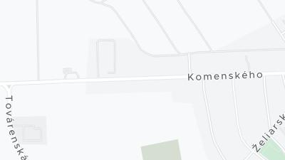 Hotel location map