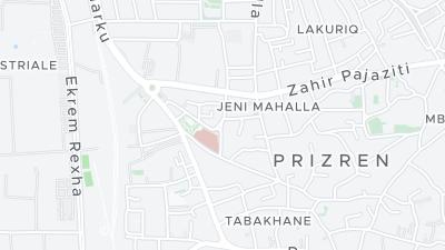 Hotel location map