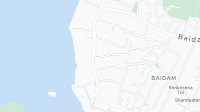 Hotel location map