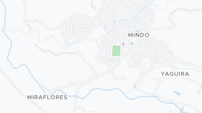 Kaart met de situering van het hotel