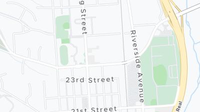 خريطة موقع الفندق