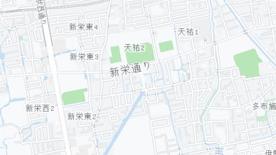 Mapa de localização do hotel