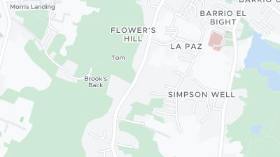 Kort over hotellets beliggenhed