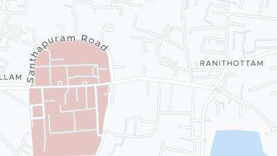 Plan de localisation de l'hôtel