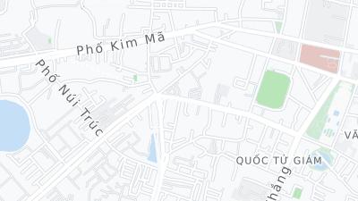 Hotel location map