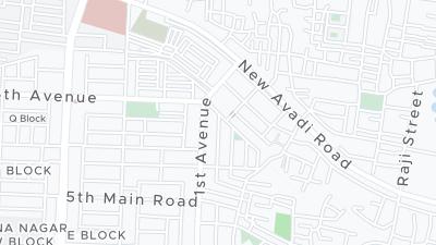 Hotel location map