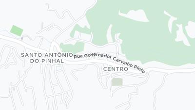 Mapa de localização do hotel