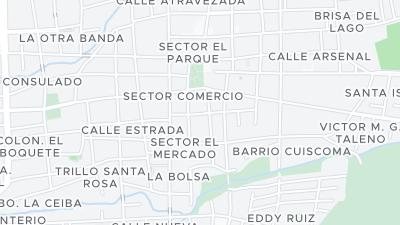 Hotel location map