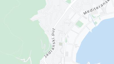 Hotel location map