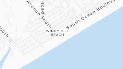 Hotel location map