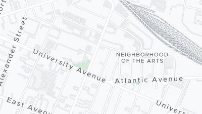 Hotel location map