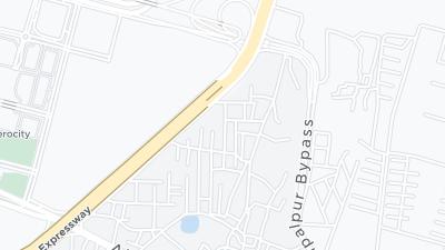 Hotel location map