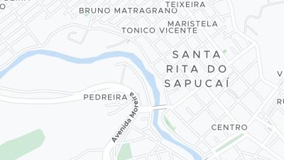 Mapa de localização do hotel