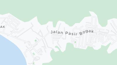 Mapa de localização do hotel