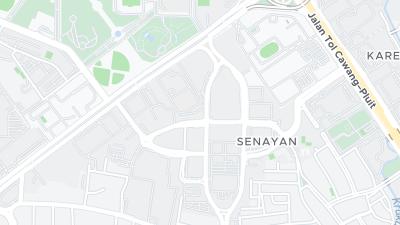 Kort over hotellets beliggenhed