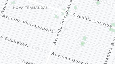 Kaart met de situering van het hotel