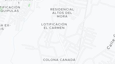 Hotel location map