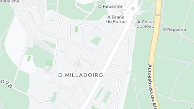 Mapa de localização do hotel