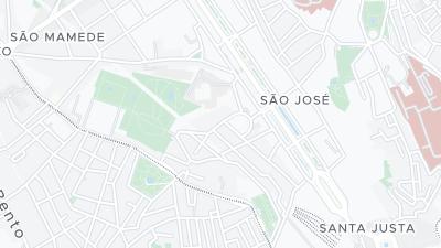 Mapa de localização do hotel